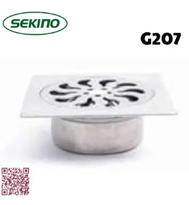 Ga thoát sàn inox430 Sekino G207
