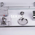 Bộ phụ kiện phòng tắm inox 6 món Sekino 304TD3600