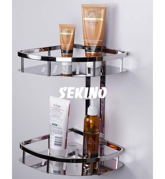 Kệ góc để đồ 2 tầng Sekino 304KG28