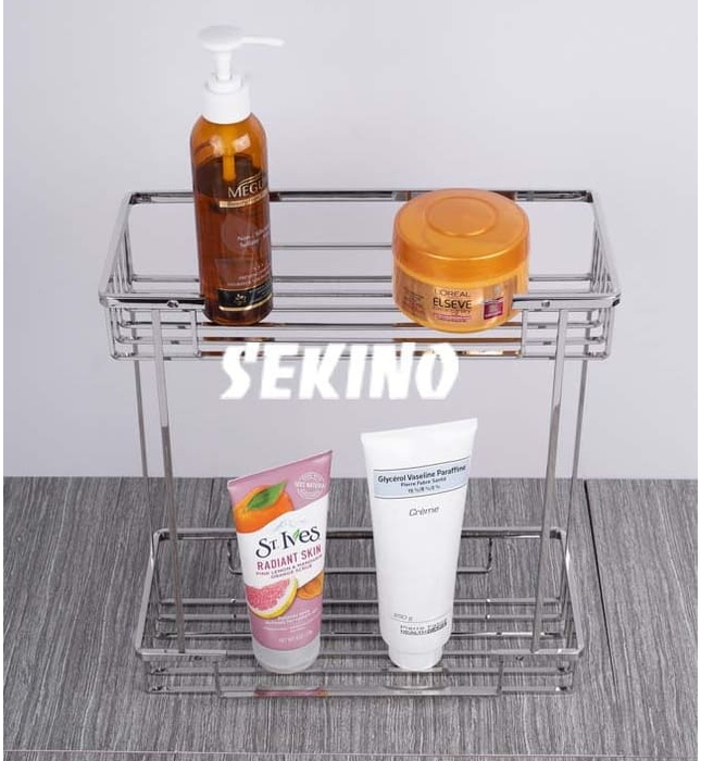 Kệ để đồ 2 tầng Sekino 304KL25