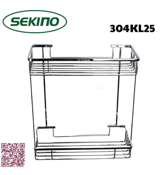 Kệ để đồ 2 tầng Sekino 304KL25