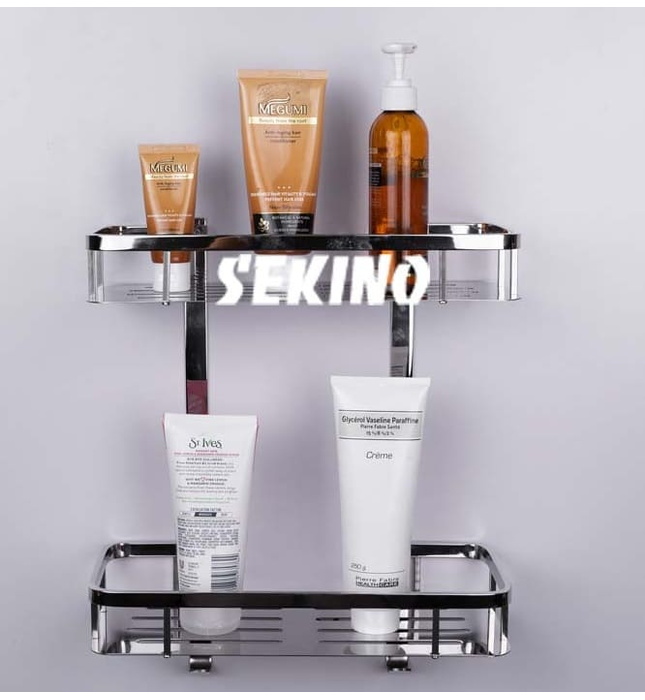 Kệ góc để đồ 2 tầng Sekino 304KG28