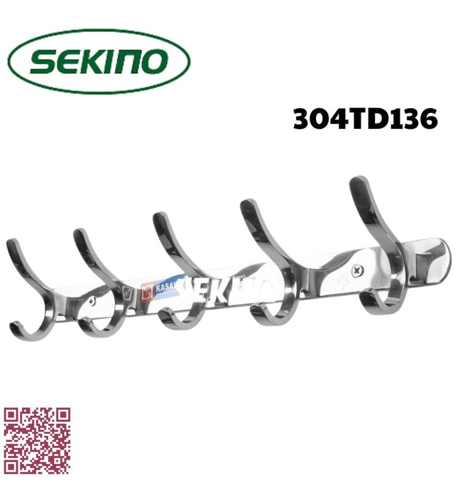 Móc áo 5 vấu Sekino 304TD136