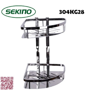 Kệ góc để đồ 2 tầng Sekino 304KG28