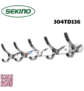 Móc áo 5 vấu Sekino 304TD136