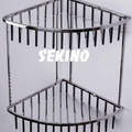 Kệ góc để đồ 2 tầng Sekino 304KL26