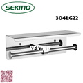 Móc giấy đôi inox304 Sekino 304LG22