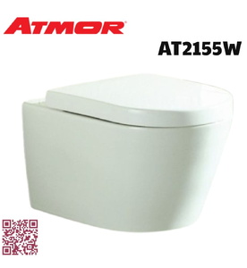 Bồn cầu treo tường Atmor AT2155W