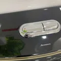 Bồn cầu 1 khối nắp rơi êm màu đen Atmor AT271B