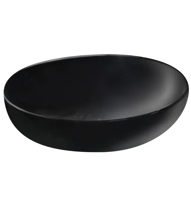 Chậu lavabo dương bàn màu đen ATMOR AT111GB