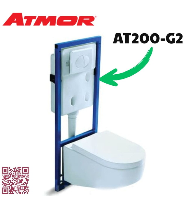 Két nước âm tường và khung âm tường Atmor AT200-G2