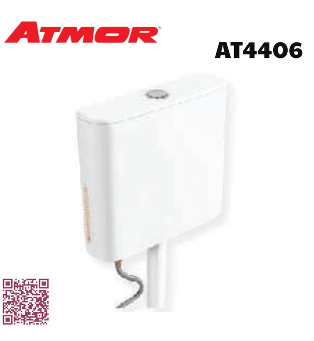 Két nước xí xổm treo tường xả nhấn ATMOR AT4406