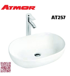 Chậu lavabo đặt bàn ATMOR AT257