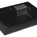 Chậu lavabo dương bàn màu đen ATMOR AT142GB