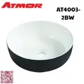 Chậu lavabo đặt bàn ATMOR AT4003-2BW
