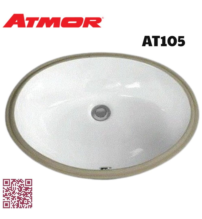 Chậu lavabo âm bàn ATMOR AT105