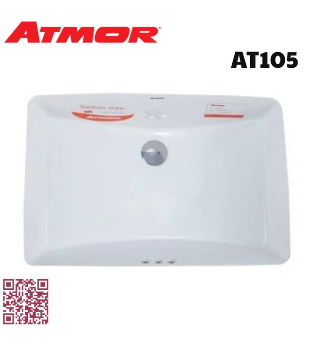 Chậu lavabo âm bàn ATMOR AT3101