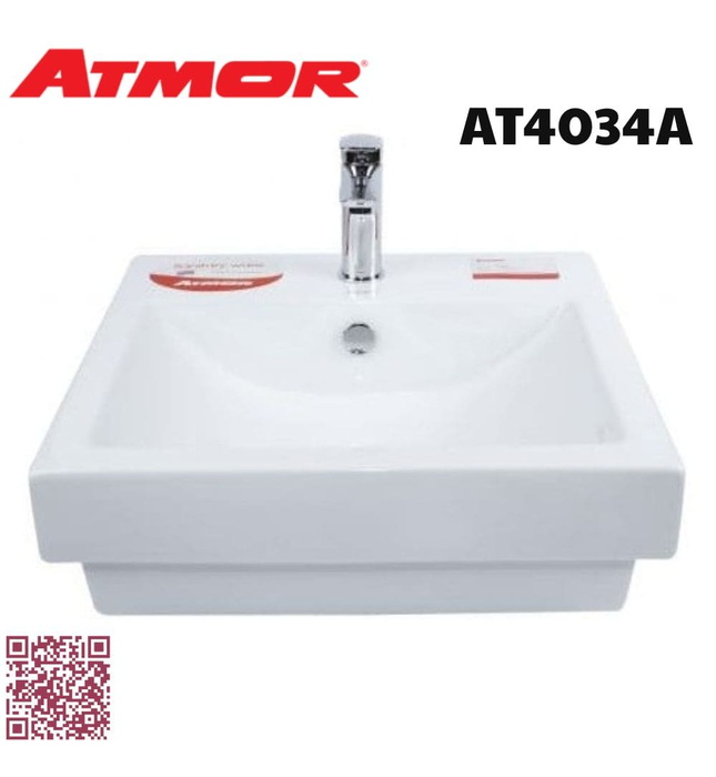 Chậu lavabo đặt bàn ATMOR AT4034A