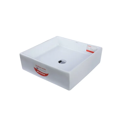 Chậu lavabo đặt bàn vuông ATMOR AT4040