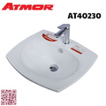 Chậu lavabo dương vành ATMOR AT40230