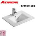Chậu lavabo dương vành ATMOR AT4969-600