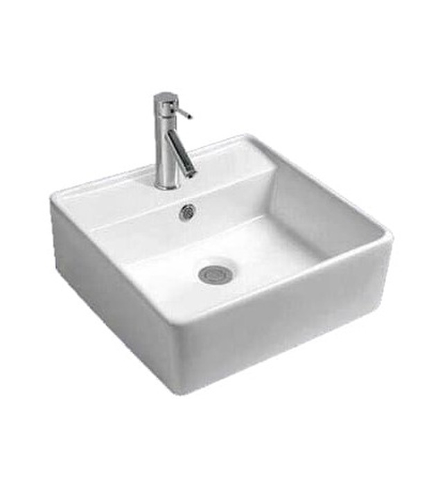 Chậu lavabo treo tường không chân ATMOR AT1001