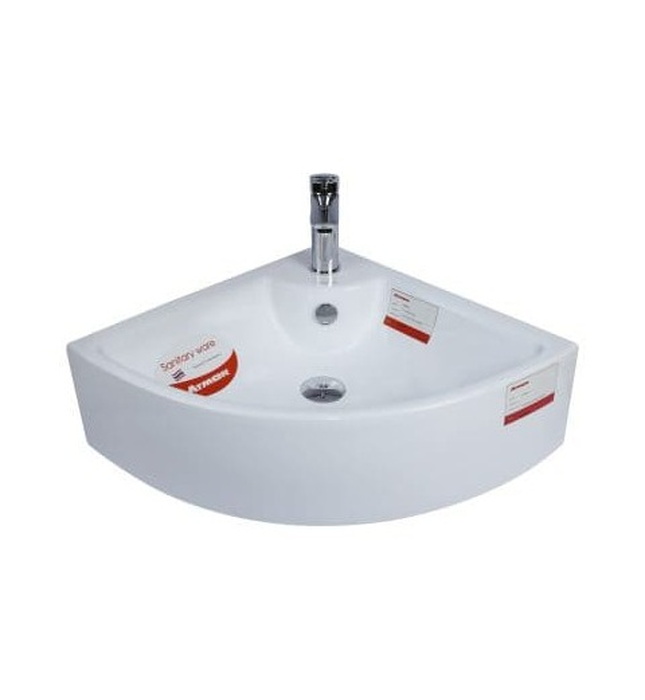 Chậu lavabo góc treo tường ATMOR AT4053