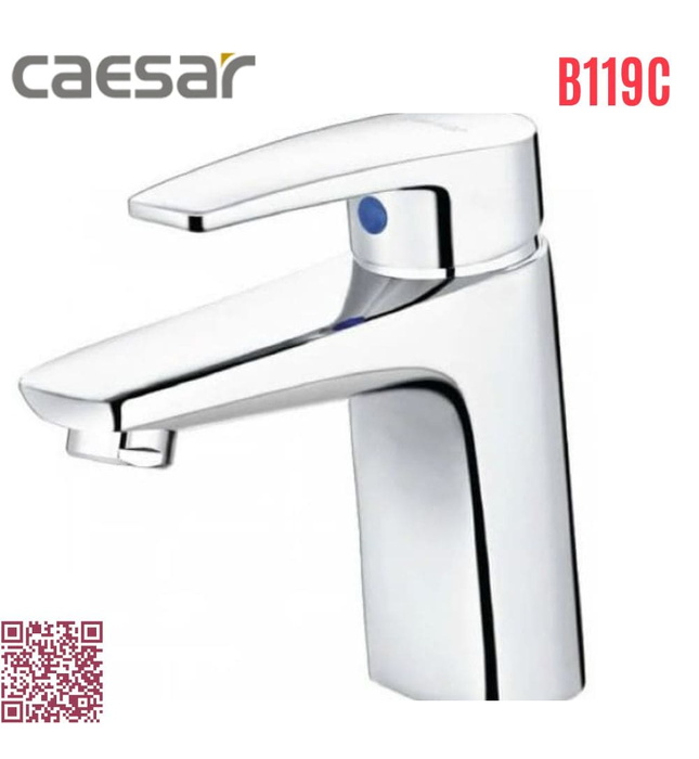 Vòi lavabo lạnh Caesar B119C