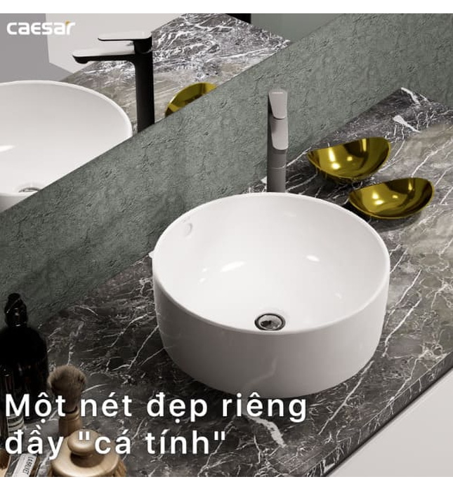 Chậu Rửa Lavabo đặt bàn Caesar L5225