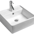 Chậu lavabo treo tường không chân ATMOR AT1001