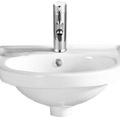 Chậu lavabo treo tường không chân ATMOR AT2829