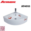 Chậu lavabo góc treo tường ATMOR AT4053