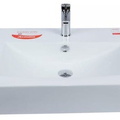 Chậu lavabo treo tường không chân ATMOR AT4583A