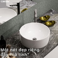 Chậu Rửa Lavabo đặt bàn Caesar L5225