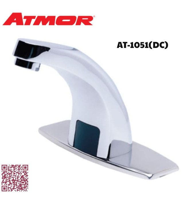 Vòi lavabo cảm ứng dùng pin ATMOR AT-1051(DC) 