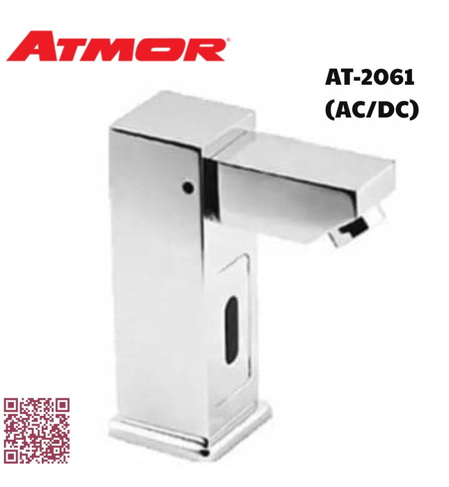 Vòi lavabo cảm ứng ATMOR AT-2061 (AC/DC)