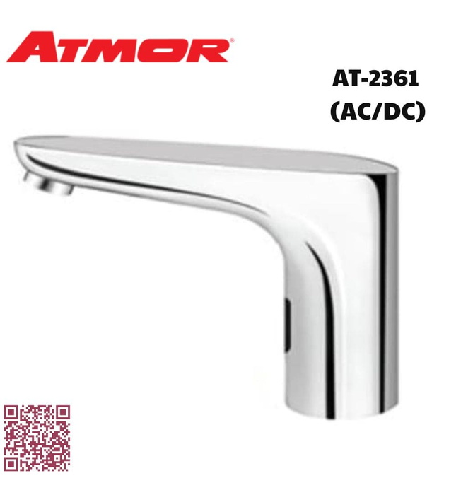 Vòi lavabo cảm ứng ATMOR AT-2361 (AC/DC)