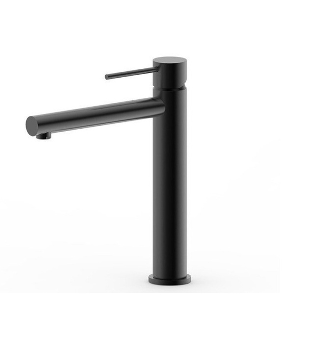 Vòi lavabo lạnh màu đen thân cao ATMOR AT110099SH