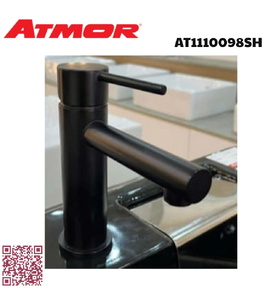 Vòi lavabo lạnh màu đen ATMOR AT1110098SH