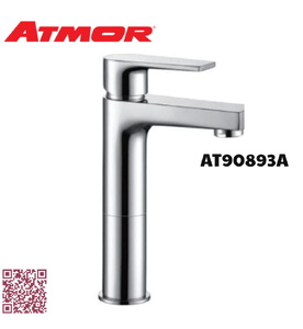 Vòi chậu nóng lạnh thân cao ATMOR AT90893A