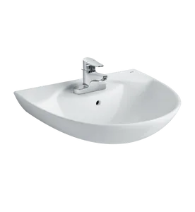 Chậu rửa mặt treo tường 3 lỗ Inax L-288VEC/BW1 không chân