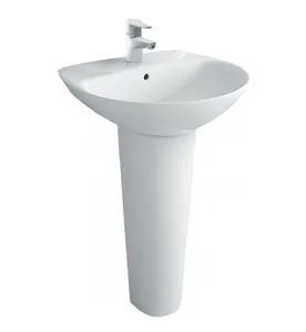chậu rửa mặt chân dài Inax L-288V/BW1+L-288VD/BW1
