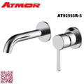 Vòi lavabo nóng lạnh âm tường ATMOR AT92553R-3