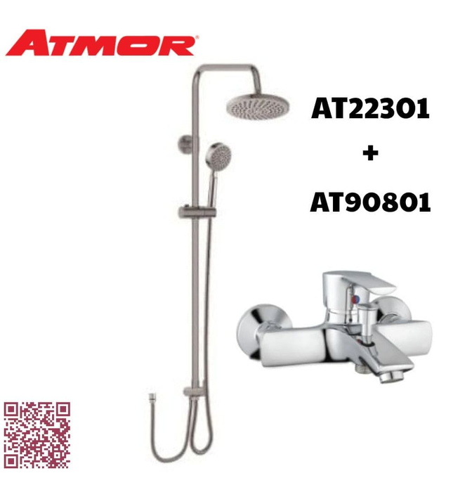 Bộ sen cây đứng nhà tắm ATMOR AT22301+AT91261
