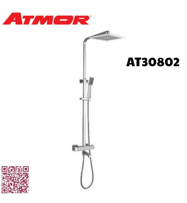 Bộ sen tắm cây đứng nhiệt độ ATMOR AT30802