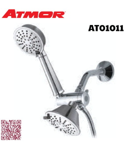 Đầu sen gắn tường & tay sen Atmor AT01011
