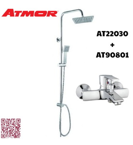 Bộ sen cây đứng nhà tắm ATMOR AT22030+AT90801