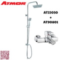 Bộ sen cây đứng nhà tắm ATMOR AT22030+AT90801