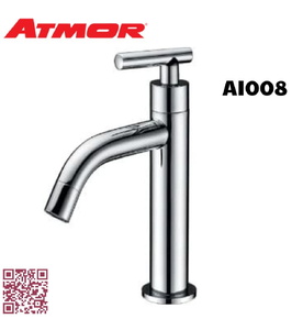 Vòi lavabo lạnh thân cao ATMOR AI008