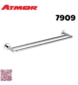 Thanh vắt khăn đôi 61cm ATMOR 7909